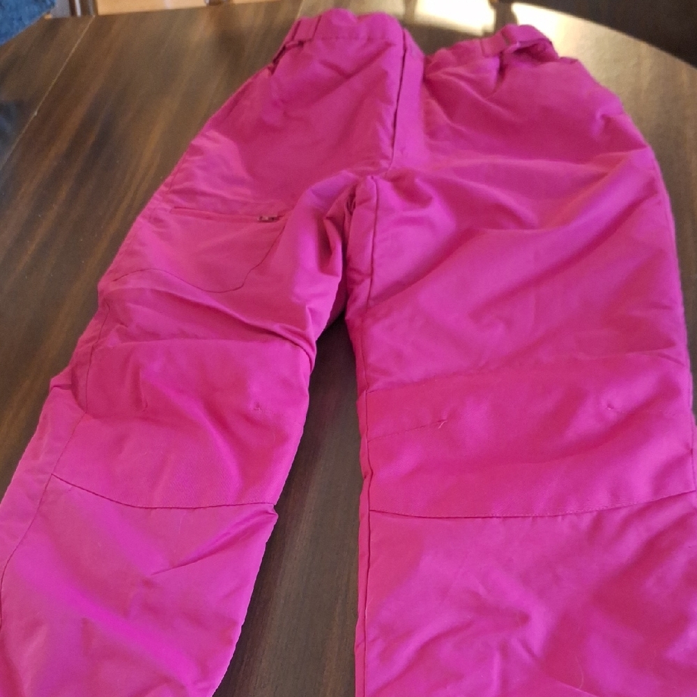 Swiss Tech Girls Pink Snowpants